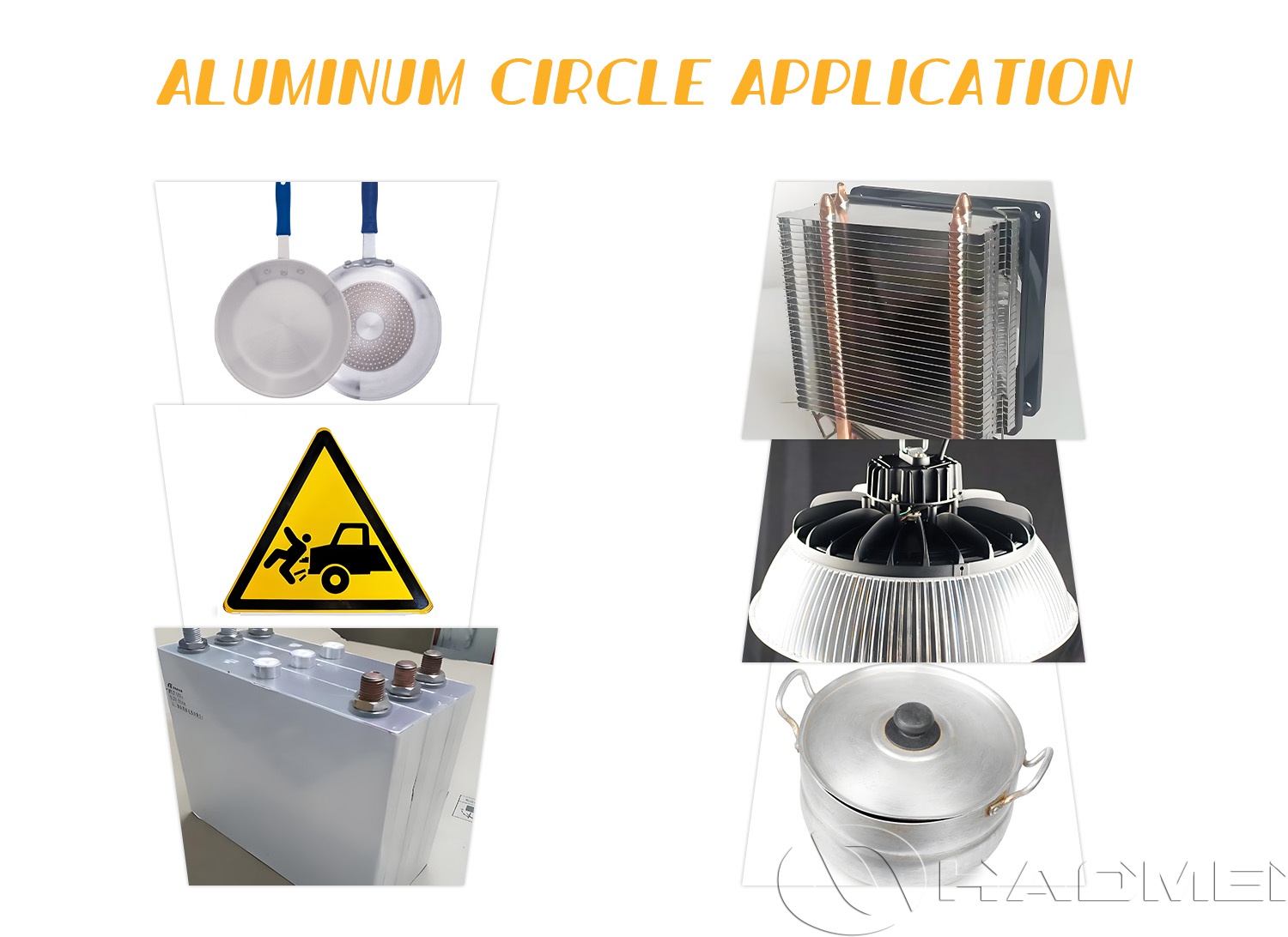 Aluminum circle / discs application