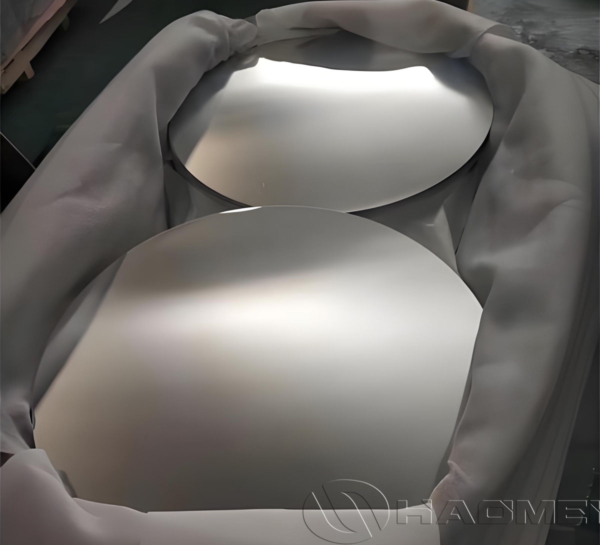Mirror aluminum circle / disc