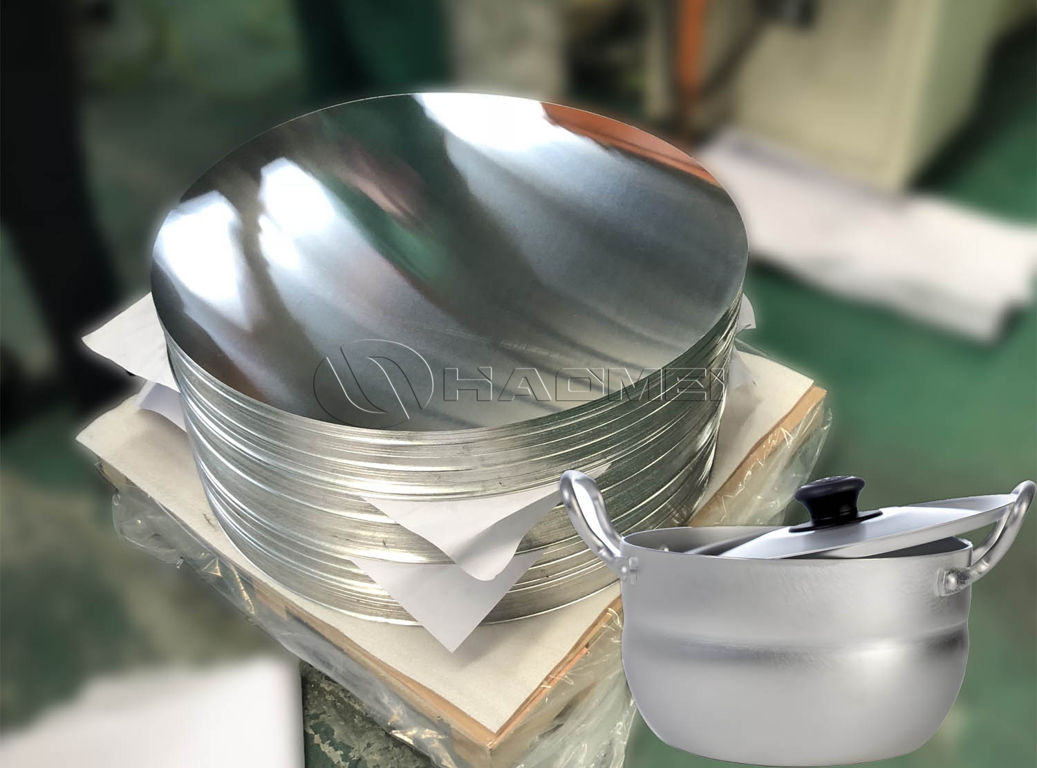 Pressure Cooker Bottom Raw Material Aluminum Circle / Disc
