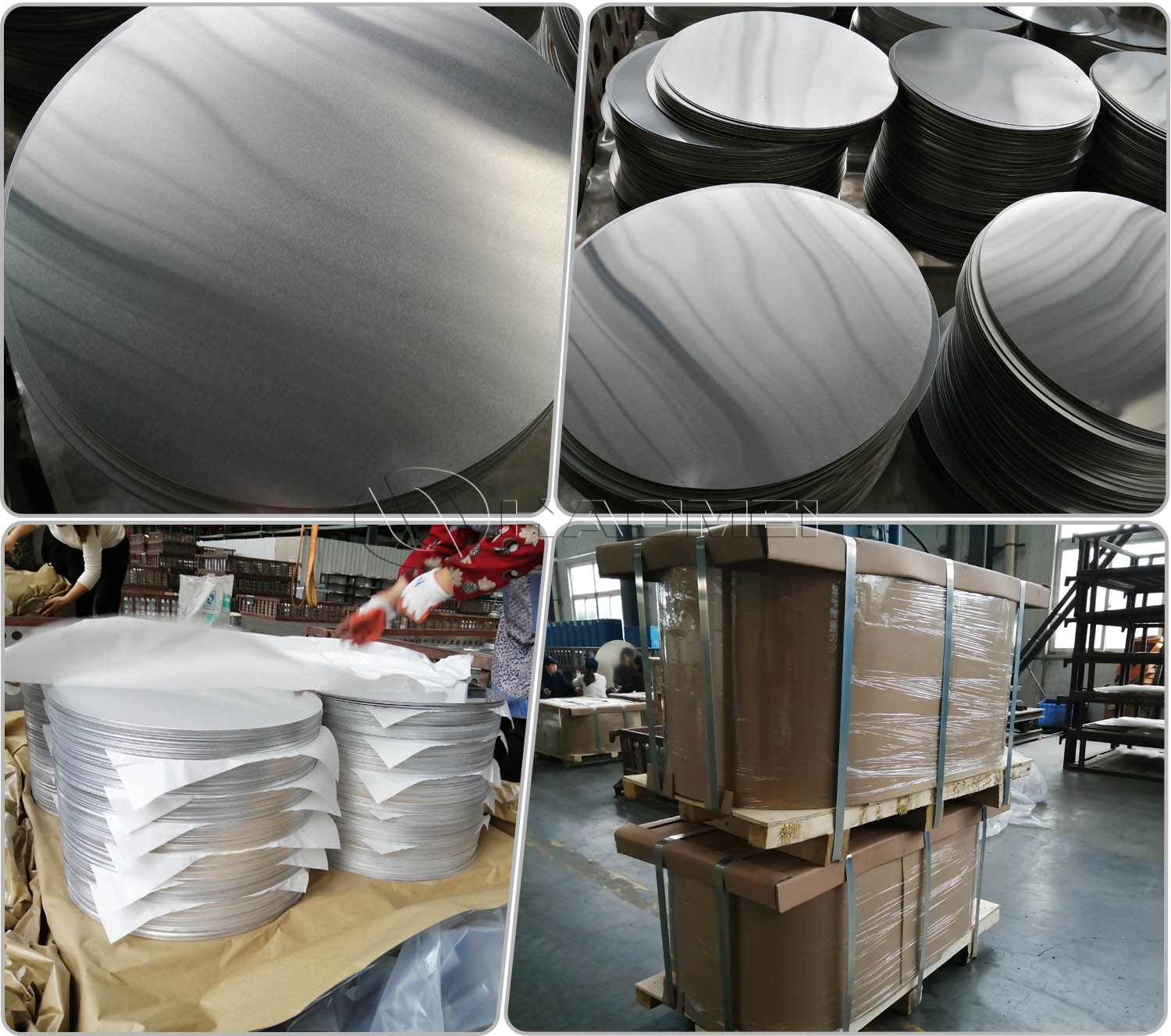 3003 Alloy Aluminum Circles for LED Reflectors