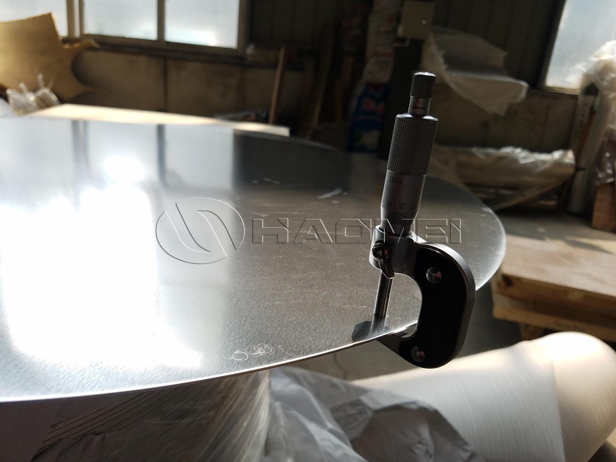 ASTM Standard 4 to 40 Inch Diameter Spinning Grade Metal Aluminum Circle