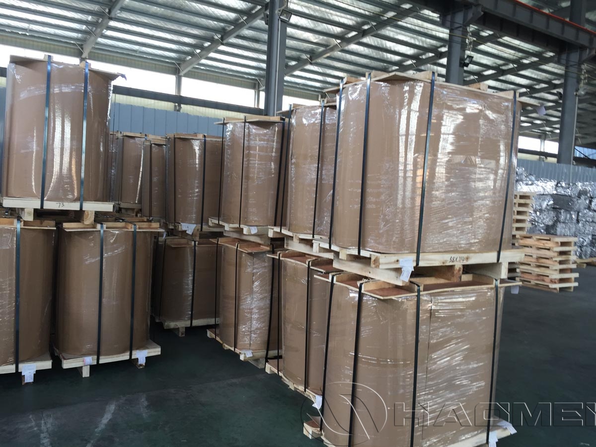Aluminum disc packaging