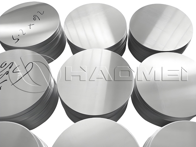 Hot-Rolled Cookware Aluminum Circles Alloys 1050, 1060, 1070, 1100