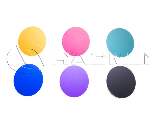1 / 2 Inch Diameter Anodized Aluminum Disc